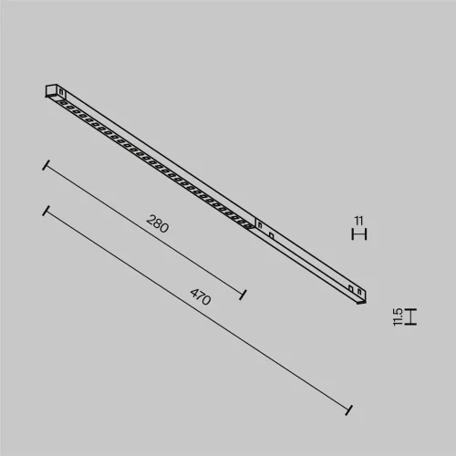 Трековый светильник Точки / Points Exility X 2700-6000K 6Вт 40° Dim Smart Zigbee (Черный) TR241-4-6WTW-DSZ-B - фото 9