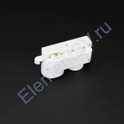 Крепление для 2L трековых светильников белое - тип1