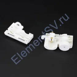 Крепление для 2L трековых светильников белое - тип1