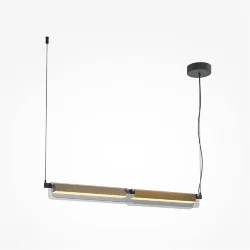 Подвесной светильник Плоскость / Flat 3000К 20Вт (Черный) MOD296PL-L20BS3K