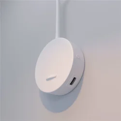 Настенный светодиодный светильник 40120/LED белый (063703)