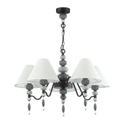 Люстра «ODEON LIGHT EXCLUSIVE» 4896/5, серия: Sochi (крепление на планке) - Светильники с керамикой