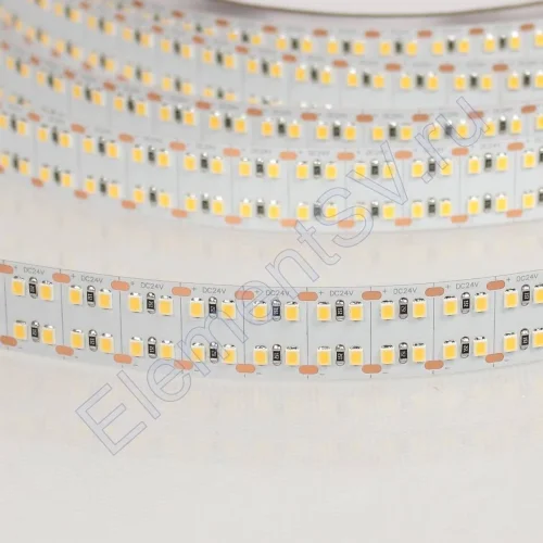 Светодиодная лента LUX class, 2835, 320led/m, day white, 24V, IP20, CRI>90, X07 - фото 3.