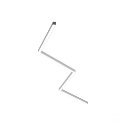 Светильник ЗигЗаг S50 (RAL9003/4x1219mm-135/LT70 — 4K/104W)