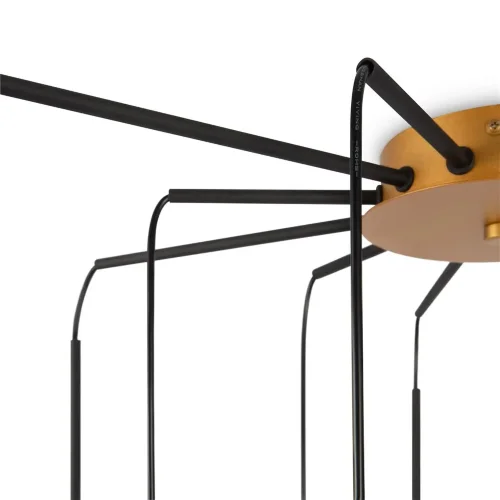 Подвесной светильник Branch G9х12 (Черный и Золото) - фото 4