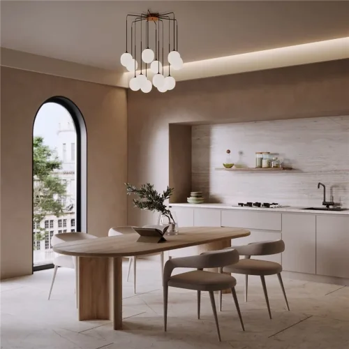 Подвесной светильник Branch G9х12 (Черный и Золото) - фото 8