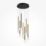 Подвесной светильник Bubble dream 3000К 23Вт (Черный и Латунь) - фото 4