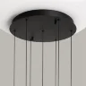 Подвесной светильник Bubble dream 3000К 23Вт (Черный и Латунь) - фото 7