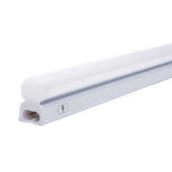 ULI-L04-14W-4000K IP40 WHITE Светильник линейный светодиодный аналог Т5 с сенсорной кнопкой, 230В.  Кабель 1.2м с вилкой и крепление в-к, Белый свет 4000K, Корпус белый, TM Uniel