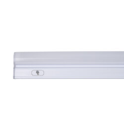 ULI-L04-14W-4000K IP40 WHITE Светильник линейный светодиодный аналог Т5 с сенсорной кнопкой, 230В.  Кабель 1.2м с вилкой и крепление в-к, Белый свет 4000K, Корпус белый, TM Uniel