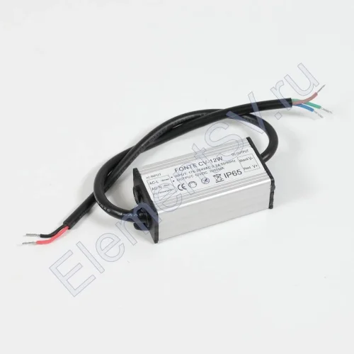 Блок питания Fonte CV-12W, SP-DM12-12, 12V 12W 1A IP65 - фото.