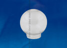 UFP-R150A CLEAR Рассеиватель в форме шара для садово-парковых светильников. Диаметр - 150 мм. Тип соединения с крепежным элементом - резьбовой. Материал — САН-пластик. Цвет - прозрачный. Упаковка - 16 шт. в групповой картонной коробке. - фото