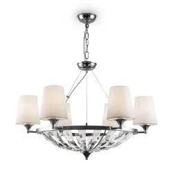 Подвесной светильник Pantheon E14x6 (Хром)