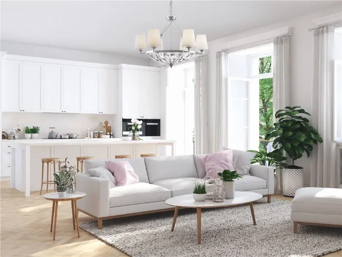 Подвесной светильник Pantheon E14x6 (Хром) - фото 5