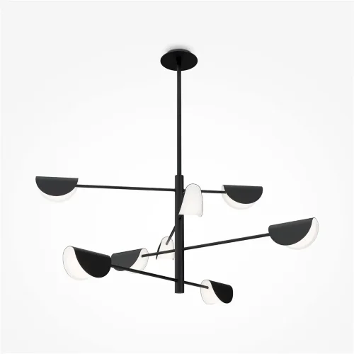 Подвесной светильник Моллис / Mollis G9х8 (Черный) MOD126PL-08B - фото 8