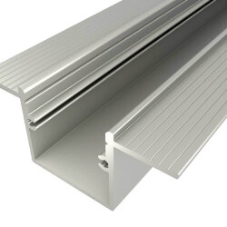Профиль алюминиевый под шпаклевку LC-LPSH-2558-2 Anod