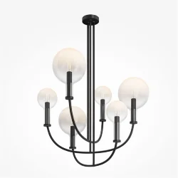 Подвесной светильник Status E14х6 (Черный)