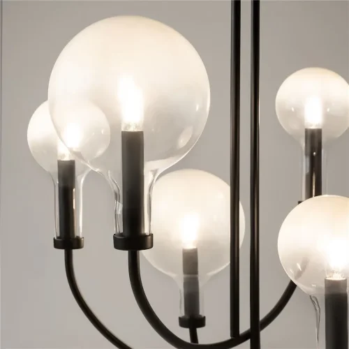 Подвесной светильник Status E14х6 (Черный) - фото 7