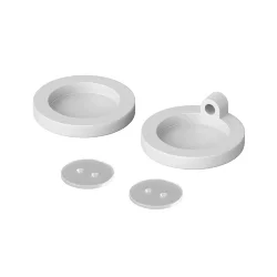 Комплект силиконовых заглушек Nemo D18 (Белый)