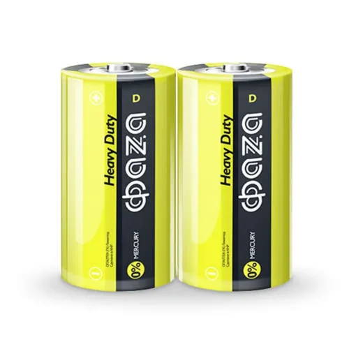 Элемент питания солевой D/R20 1.5В Heavy Duty Shrink-2 (уп.2шт) ФАZА 5002357 - фото