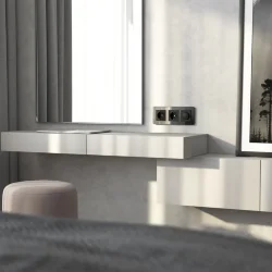 Рамка из стекла на 3 поста Elite черный W0032448