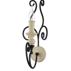 Настенный светильник (бра) Karina E14х1 60Вт (Черный)