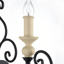 Настенный светильник (бра) Karina E14х1 60Вт (Черный)