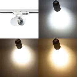 Светодиодный трековый светильник 2L VTB80 PX101(220VAC, 26-30W, 3000/4000/6500K, 36°, CRI&gt;90, белый)