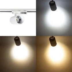 Светодиодный трековый светильник 2L VTB80 PX101(220VAC, 26-30W, 3000/4000/6500K, 36°, CRI>90, белый)