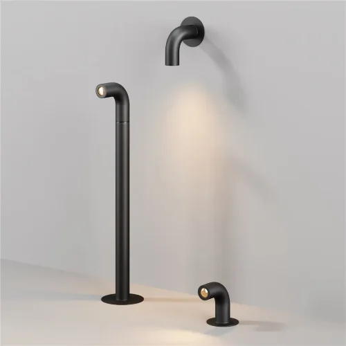 Ландшафтный светильник Sleek 3000К 2Вт IP 65 (Графит) - фото 4