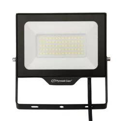 Прожектор светодиодный СДО FL 10 C 50W VW 840 BK CL 192х148х28мм 50Вт 4000К IP65 уличный черн. Русский Свет 15081023278