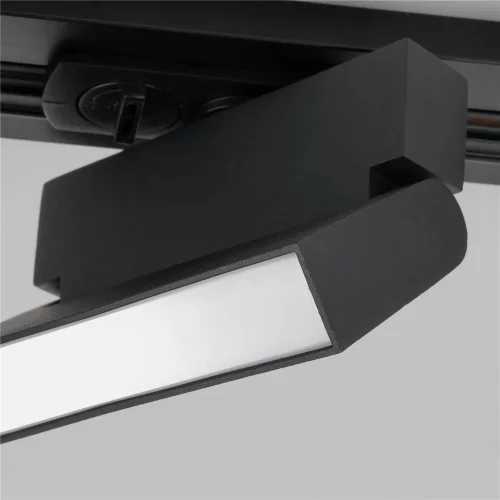 Трековый светильник для однофазного шинопровода Arda черный 10 Вт 4200 K 85015/01 - фото 8