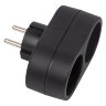 S-ES2-16O BLACK Разветвитель сетевой, б-з, 2 гнезда, 16А, 3500Вт, Черный - фото 4