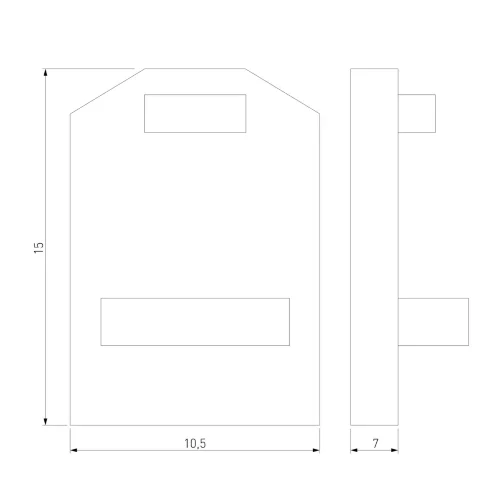 Заглушки для шинопровода 2 шт Mini Magnetic 85174/00 - фото 7