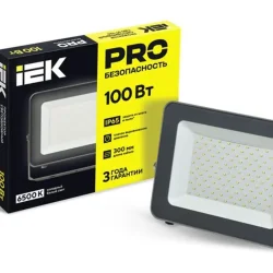 Прожектор светодиодный СДО 07-100 100Вт 6500К IP65 сер. IEK LPDO701-100-K03