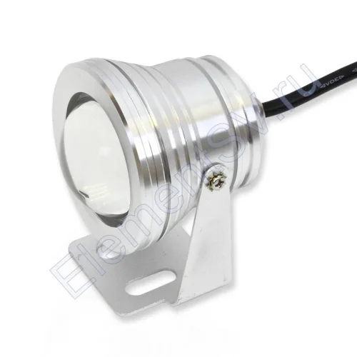 Светодиодный прожектор круглый V168 (10W, 220V, warm white) - фото.