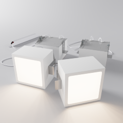 Светильник WOLTA PRO ГАЛАКТИКА ДВО10-36-002-4К-Б Микропризма