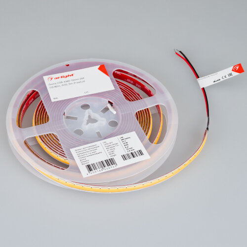 Светодиодная лента СОВ-Х480-10mm 24V Day4000 (10 W/m, IP20, 5m, FreeCut) (Arlight, Свободная резка) 044195 - фото 2