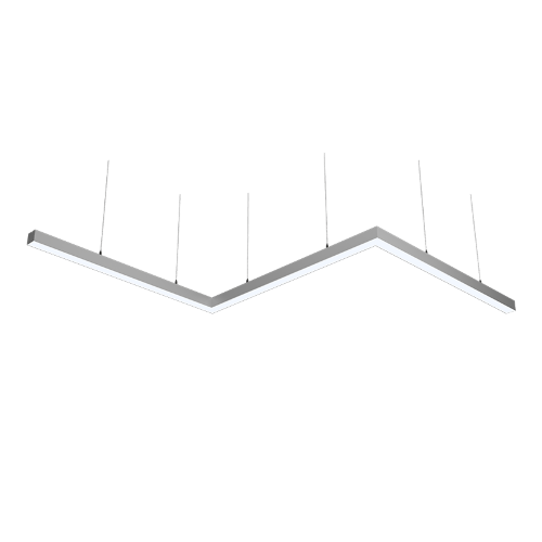 Светильник WOLTA PRO КОНТУР ЗИГЗАГ ДСО03-108-701-6К-С Матовый - фото 1.