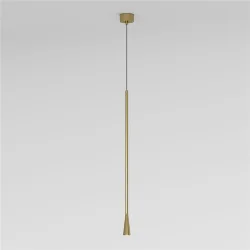 Светильник подвесной светодиодный Vist 7W 3000K латунь 50312 LED (068613)