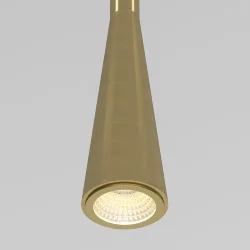 Светильник подвесной светодиодный Vist 7W 3000K латунь 50312 LED (068613)