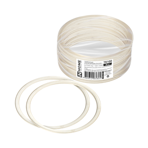 Термокольцо ТК100 для светильника под GX53 100/90х2 мм (20 шт./упак.) IN HOME - Фото