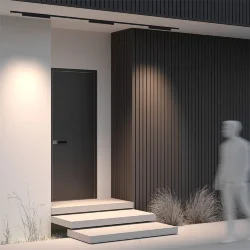 Уличный трековый светильник Points Exility IP 3000К 24Вт 36° черный (Черный)