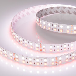 Светодиодная лента RT-В144-19mm 24V RGBW-White (32 W/m, IP20, 5060, 5m) (Arlight, 32 Вт/м, IP20) 011823(2)