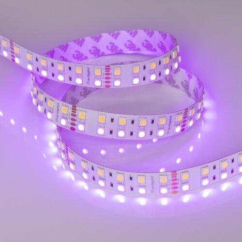 Светодиодная лента RT-В144-19mm 24V RGBW-White (32 W/m, IP20, 5060, 5m) (Arlight, 32 Вт/м, IP20) 011823(2) - фото 8