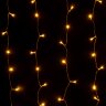 Светодиодная гирлянда занавес теплый белый 1,5*1м IP20 - Фото 6