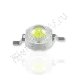 Мощный светодиод 1W emitter (100Lm, Warm White)