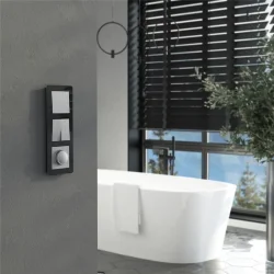 W1110009/ Выключатель одноклавишный (cеребряный рифленый) W1110009