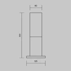 Ландшафтный светильник Willis E27х1 60Вт IP 54 (Серый)