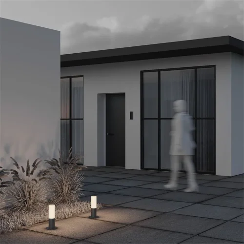 Ландшафтный светильник Willis E27х1 60Вт IP 54 (Серый) - фото 7